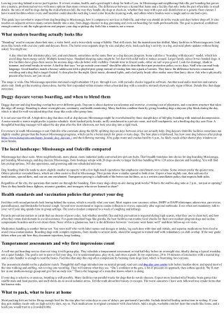 Dog Boarding Mississauga: What to Expect and How to Prepare