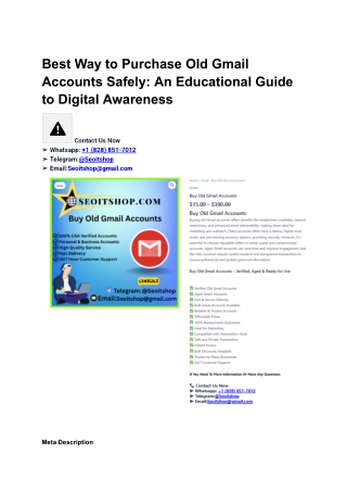 Best Way to Purchase Old Gmail Accounts Safely (1)