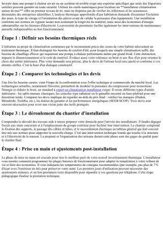 Guide pour choisir une entreprise de climatisation locale compétente