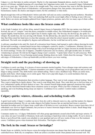 How Orthodontics Boosts Confidence: Calgary Success Stories