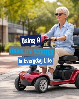 Using a Mobility Scooter Safely in Everyday Life