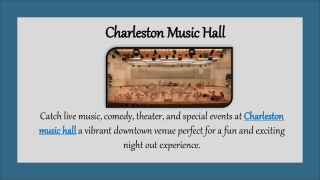 Charleston Music Hall