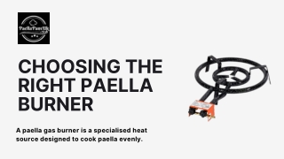 High Quality Paella Gas Burner for Outdoor Cooking