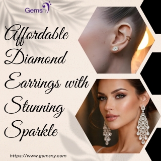 Affordable Diamond Earrings with Stunning Sparkle