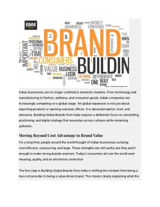 How Indian Businesses Can Build Strong Global Brands_ Storytelling, Positioning, and Digital Strategy