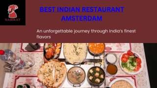 Best Indian Restaurant Amsterdam for Balanced and Aromatic Spices