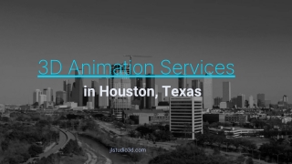 3d animation services in Houston 