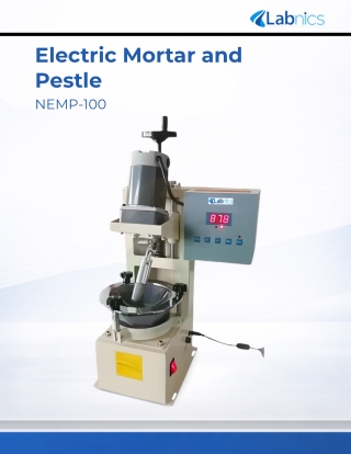Electric Mortar and Pestle NEMP-100 – Automatic mortar grinder
