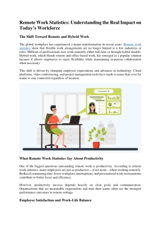 Remote Work Statistics