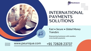 International Payments Solutions PEUNIQUE