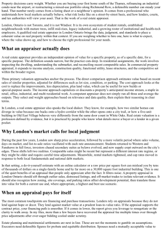 Why Hire a Real Estate Appraiser in London Ontario?