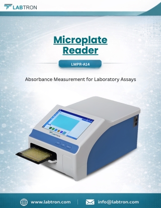 Microplate Reader LMPR-A14 - Elisa Reader