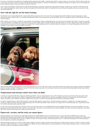 Dog Boarding Oakville: How to Ensure a Seamless Drop-Off