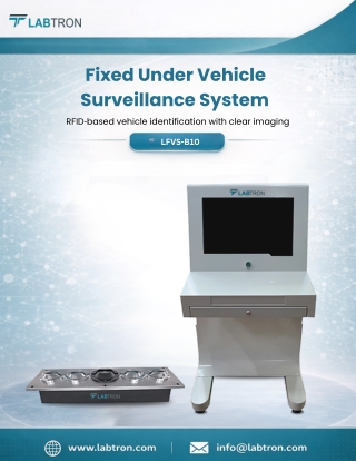 Fixed Under Vehicle Surveillance System LFVS-B10