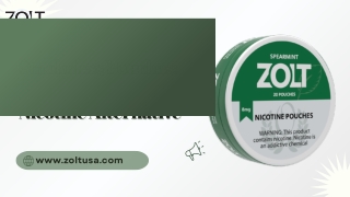 Smokeless Pouches  A Safer, Tobacco-Free Nicotine Alternative
