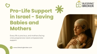 Compassionate Pro-Life Support in Israel