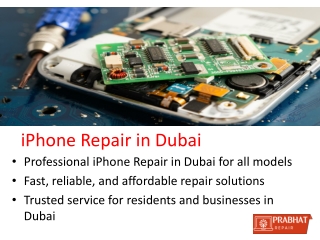 iPhone  Repair in Dubai_ppt