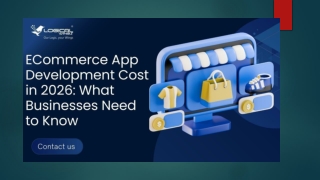 Ecommerce App Development Cost in 2026 What Businesses Need to Know