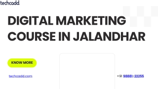 Best Digital Marketing Course in Jalandhar