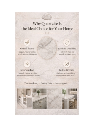 Natural Quartzite: Where Luxury Meets Durability