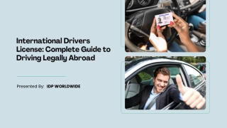 International Drivers License Complete Guide to Driving Legally Abroad