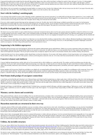 Commercial Demolition: Planning for Structural Challenges