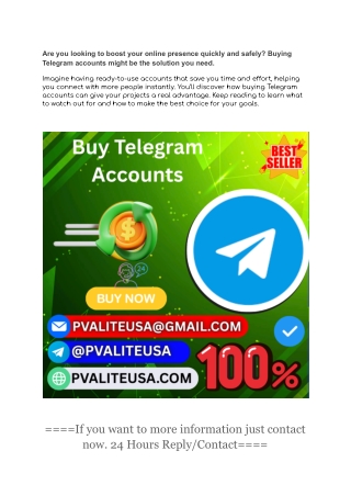 My telegram account got deleted and i'm searching for ...