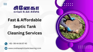 Best Septic Tank Cleaning Services in Chidambaram