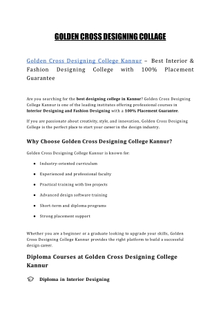 Company Pattern Interior Design Certification