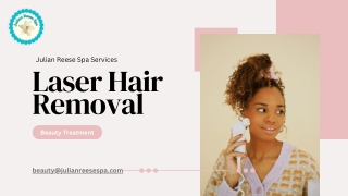 Julian Reese Spa Services