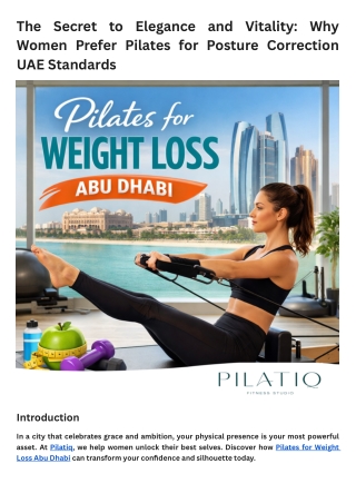 The Reformer Experience: A New Chapter in Fitness