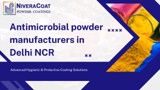 Antimicrobial powder manufacturers in Delhi NCR