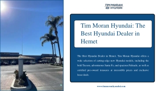 The Best Hyundai Dealer in Hemet