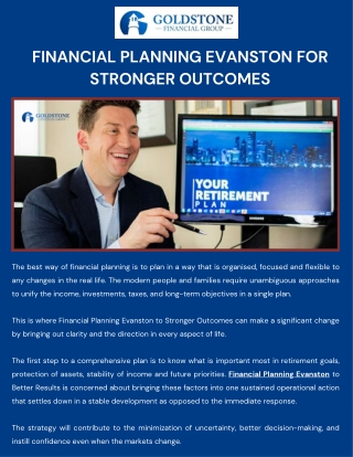 Financial Planning Evanston for Stronger Outcomes