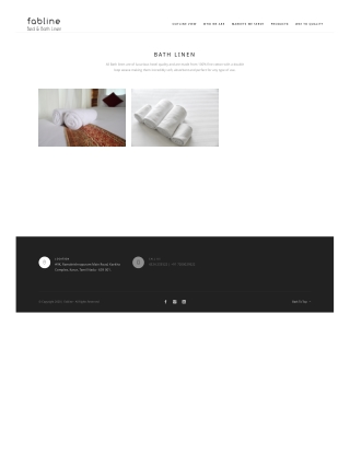 Fabline - Trusted Bath Linen Suppliers in Karur