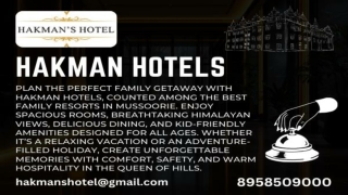 best family resorts in mussoorie