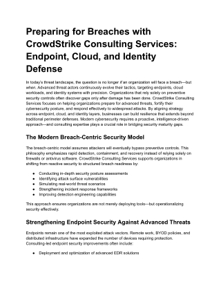 Preparing for Breaches_ Strengthening Endpoint, Cloud, and Identity Security
