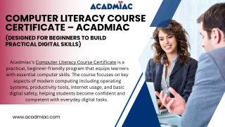 Computer Literacy Course Certificate_compressed