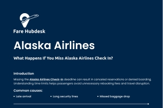 What Happens If You Miss Alaska Airlines Check In