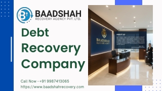 Leading Debt Recovery Company in Mumbai – Baadshah Recovery Agency