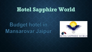 Budget hotel in Mansarovar Jaipur (3)