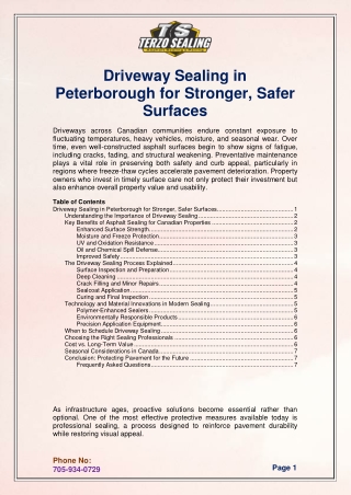 Driveway Sealing in Peterborough for Stronger, Safer Surfaces