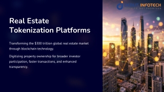 Real Estate Tokenization Platform Explained | Complete Guide