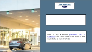 Used Ford vehicles for Sale in California (1)