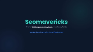 SEO Mavericks SEO Company Delray Beach