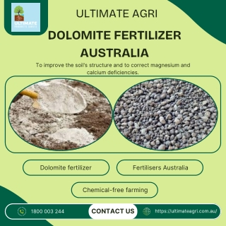 Dolomite fertiliser Australia