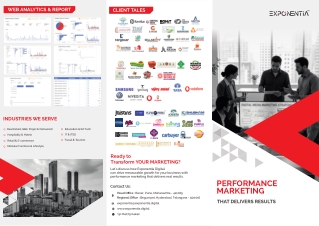 Exponentia Digital Brochure