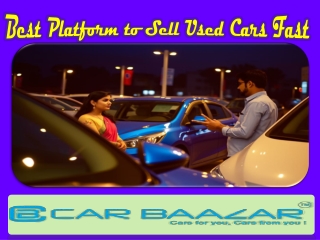 Best Platform to Sell Used Cars Fast
