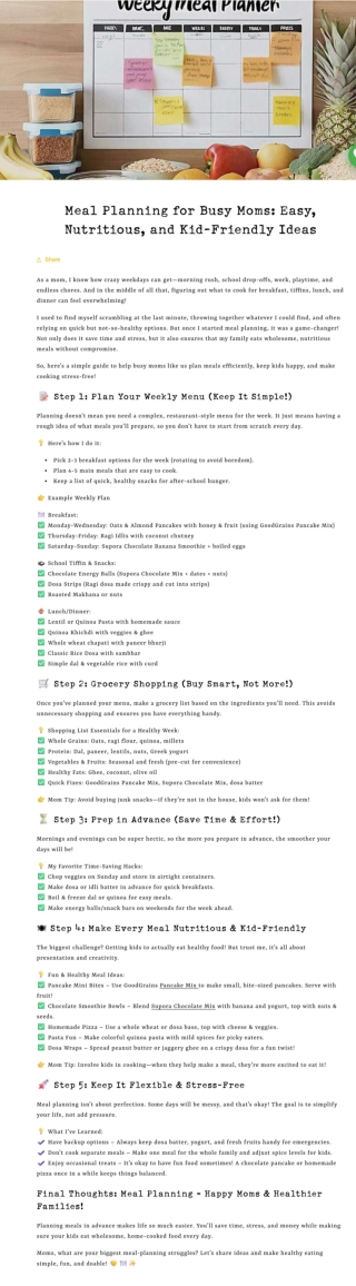 Chocolate Milk Mix | Goodgrains