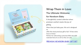 Premium Newborn Baby Gift Set Collection